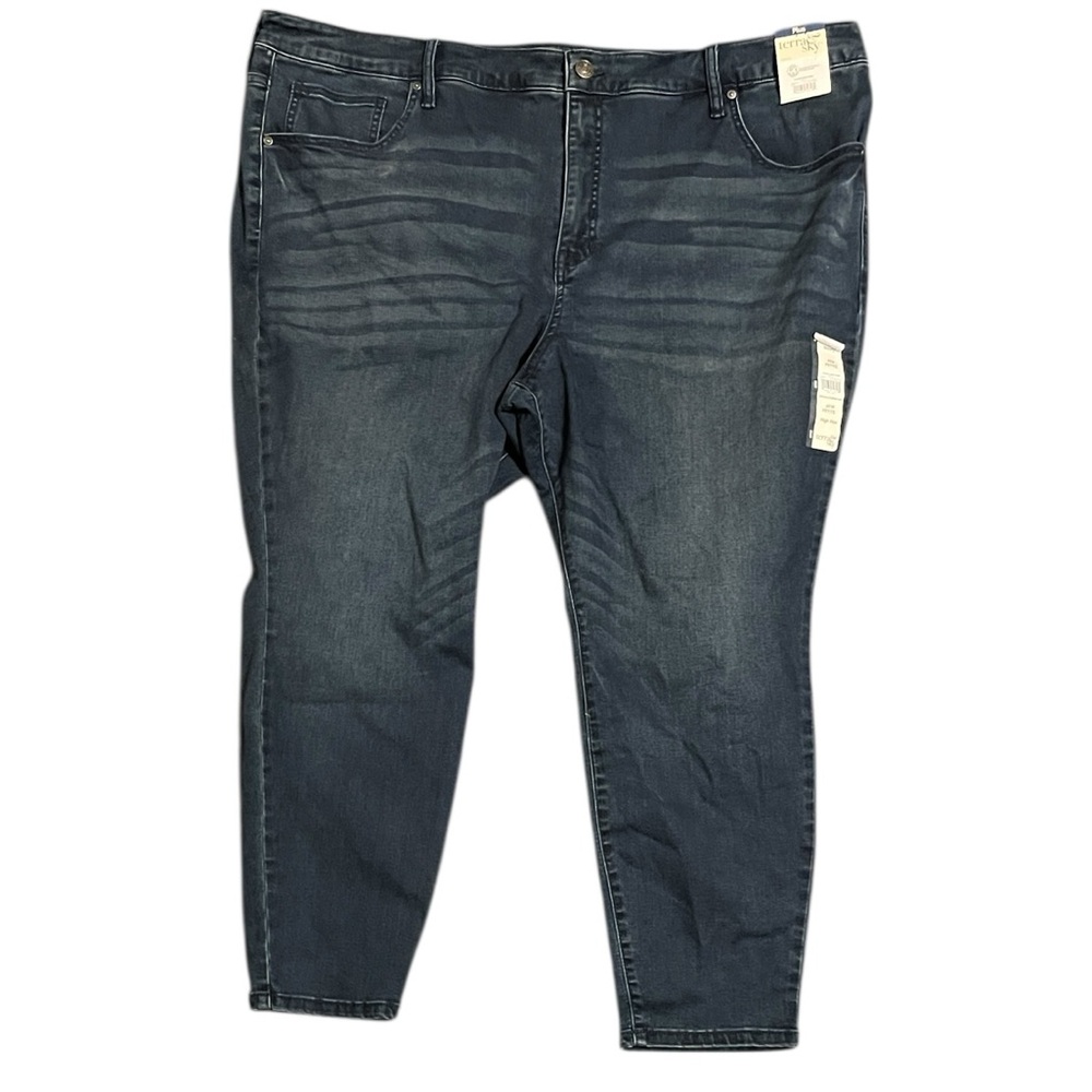 Terra & Sky Plus Size PETITE High Rise Skinny Jeans
